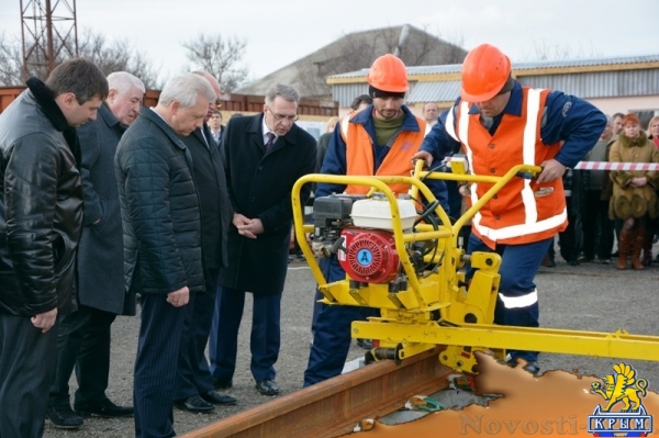 Запуск звеносборочной базы Крымской железной дороги - «Общество Крыма»