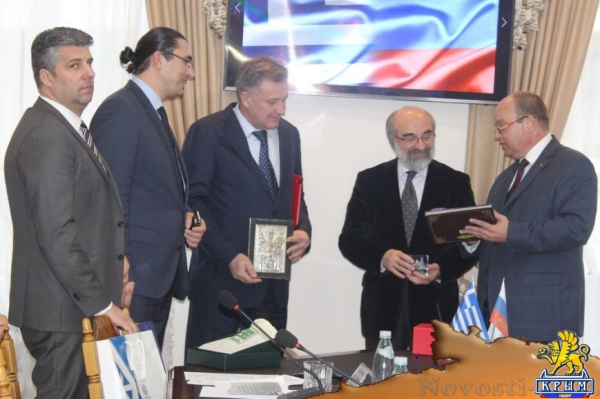 В администрации города Симферополя состоялась церемония подписания соглашения с делегацией Греческой Республики (ФОТО) - «Симферополь»