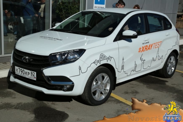 В Симферополе представили новую Lada XRAY - «Симферополь»