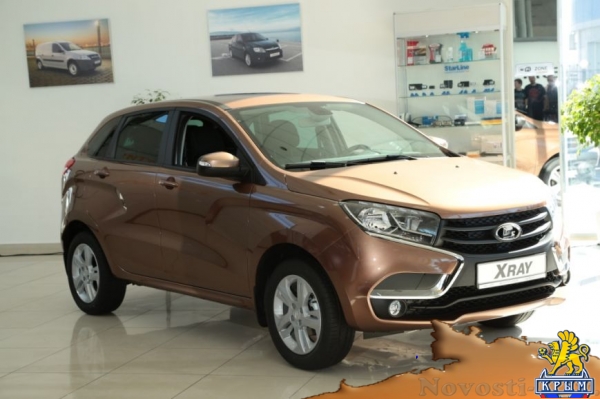В Симферополе представили новую Lada XRAY - «Симферополь»