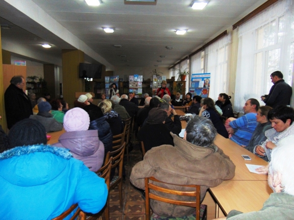 Уполнмоченный провела встречу с жителями села Прибрежное - «Правам человека»