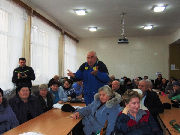 Уполнмоченный провела встречу с жителями села Прибрежное - «Правам человека»