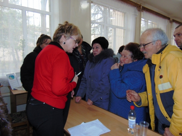 Уполнмоченный провела встречу с жителями села Прибрежное - «Правам человека»