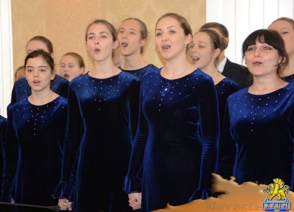 Аксёнов поздравил с победой в хоровом чемпионате мира капеллу Симферопольской детской музыкальной школы, а музыканты ему спели о Родине (ФОТО, АУДИО) - «Общество Крыма» Аксёнов поздравил с победой в хоровом чемпионате мира капеллу Симферопольской детской музыкальной школы, а музыканты ему спели о Родине (ФОТО, АУДИО) - «Общество Крыма»