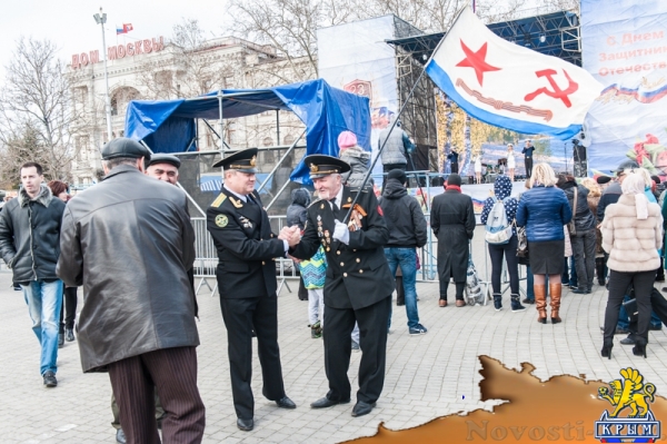Севастополь отметил День Защитника Отечества и годовщину "Русской Весны" (ФОТОРЕПОРТАЖ) - «Общество Крыма» Севастополь отметил День Защитника Отечества и годовщину "Русской Весны" (ФОТОРЕПОРТАЖ) - «Общество Крыма»