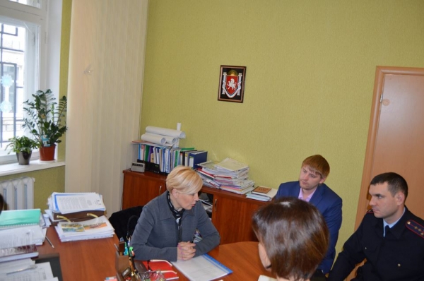 Рабочий визит Уполномоченного по правам ребенкав Республике Крым в г. Евпаторию - «Правам ребёнка»