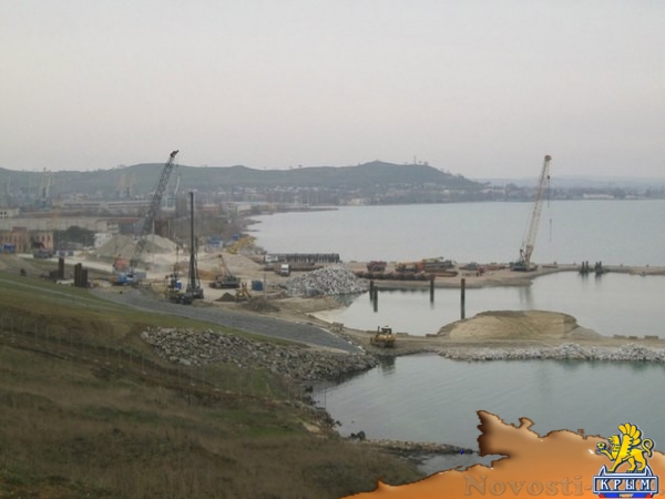 Керченский мост спрятали за колючей проволокой - «Керчь»