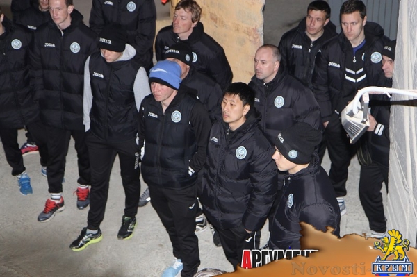 Футболисты ФК «Океан» спустились в каменоломни - «Керчь»