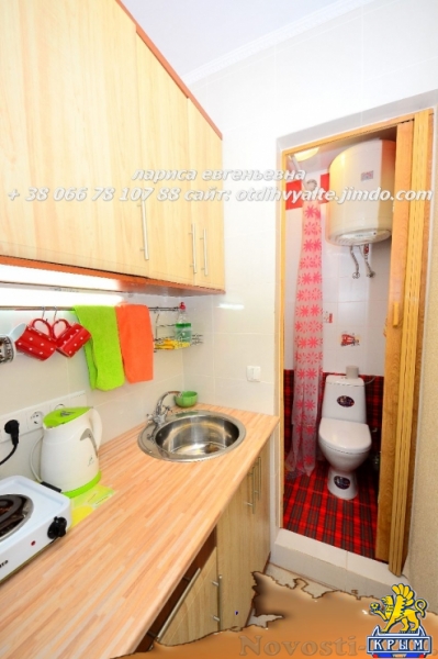 Отдых в Ялте. 1 комн. квартира до 2 человек небережна Ялты недорого Отдых в Крыму 2016 - жильё в Крыму без посредников - «Отдых в Ялте»