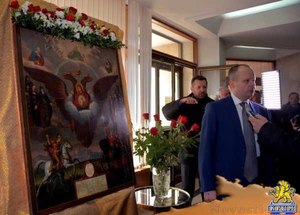 Торжественные мероприятия в рамках празднования годовщины общекрымского референдума в Симферополе - «Возвращение в Россию» Торжественные мероприятия в рамках празднования годовщины общекрымского референдума в Симферополе - «Возвращение в Россию»
