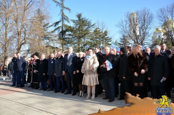 Торжественные мероприятия в рамках празднования годовщины общекрымского референдума в Симферополе - «Возвращение в Россию» Торжественные мероприятия в рамках празднования годовщины общекрымского референдума в Симферополе - «Возвращение в Россию»