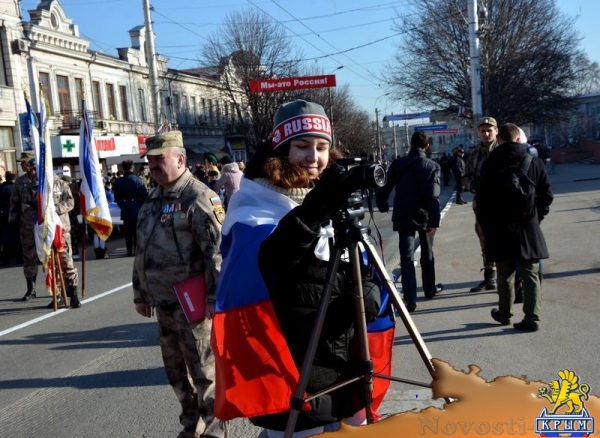 Торжественные мероприятия в рамках празднования годовщины общекрымского референдума в Симферополе - «Возвращение в Россию» Торжественные мероприятия в рамках празднования годовщины общекрымского референдума в Симферополе - «Возвращение в Россию»