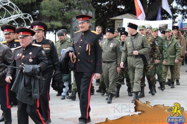 Ялтинцы отметили вторую годовщину воссоединения Крыма с Россией шествием по набережной и митингом (ФОТО) - «Возвращение в Россию»