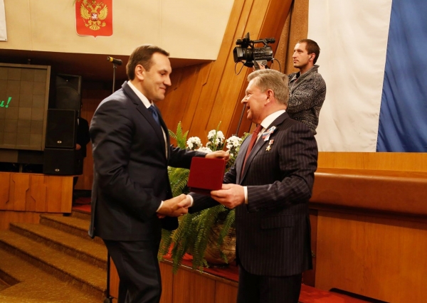 Александр Спиридонов получил награду Президента Российской Федерации - «Госкомрегистр»