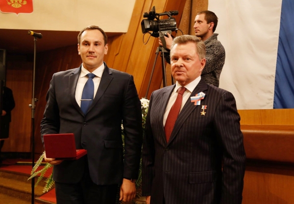 Александр Спиридонов получил награду Президента Российской Федерации - «Госкомрегистр»