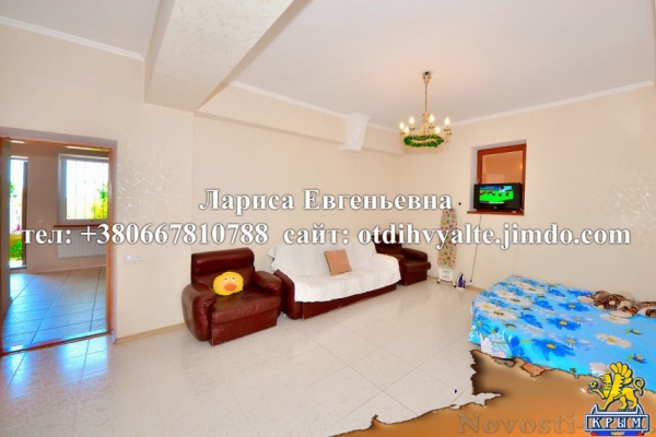 Отдых в Ялте. Сдам 3к. дом на Массандровском пляже, с видом на море, до 6 человек Отдых в Крыму 2016 - жильё в Крыму без посредников - «Отдых в Ялте»