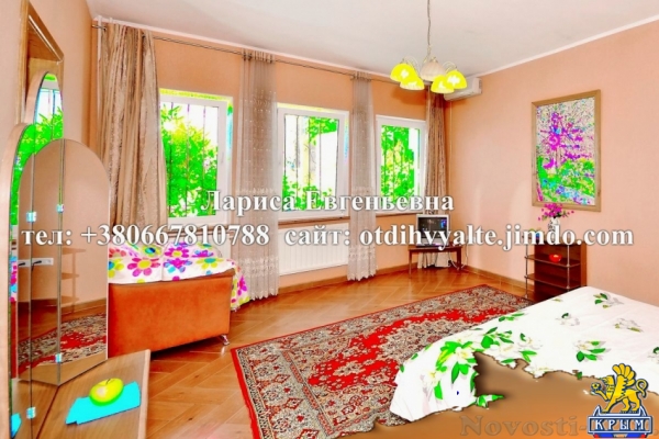 Отдых в Ялте. Сдам 3к. дом на Массандровском пляже, с видом на море, до 6 человек Отдых в Крыму 2016 - жильё в Крыму без посредников - «Отдых в Ялте»