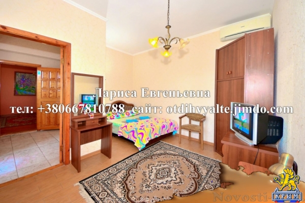 Отдых в Ялте. Сдам 3к. дом на Массандровском пляже, с видом на море, до 6 человек Отдых в Крыму 2016 - жильё в Крыму без посредников - «Отдых в Ялте»