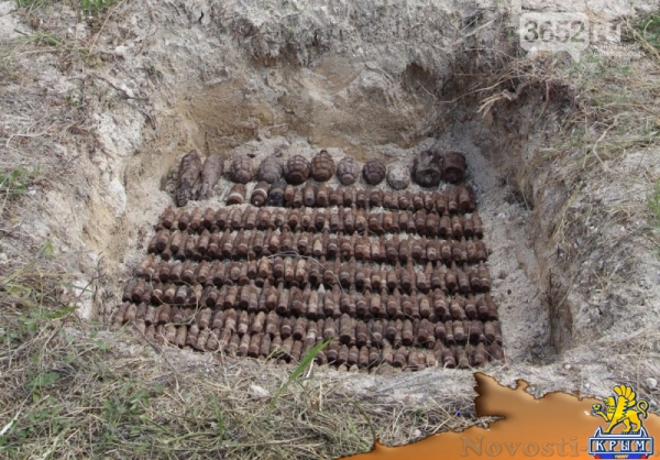 Пиротехники Центра «Лидер» проводят разминирование Крепости Керчь (ФОТО) - «Симферополь»
