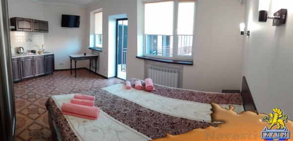 Отдых в Феодосии. Гостиница с новыми номерами с кухней Отдых в Крыму 2016 - жильё в Крыму без посредников - «Отдых в Феодосии»
