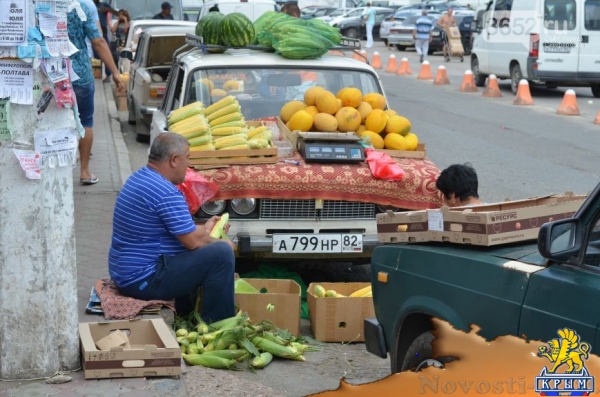 Борьба со стихийной торговлей: шума много, толку мало (ФОТОФАКТ) - «Симферополь»
