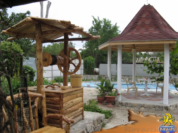 Отдых в Орджоникидзе. Дачный домик с бассейном Отдых в Крыму 2016 - жильё в Крыму без посредников - «Отдых в Орджоникидзе»