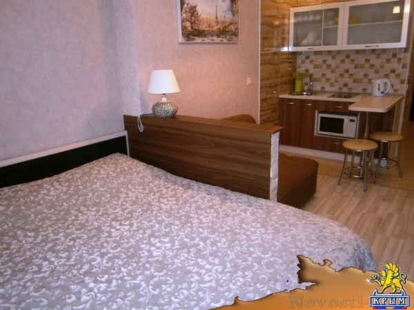 Отдых в Алуште. Крым, Алушта, 1 к. квартира люкс на берегу моря, в парке Отдых в Крыму 2016 - жильё в Крыму без посредников - «Отдых в Алуште»