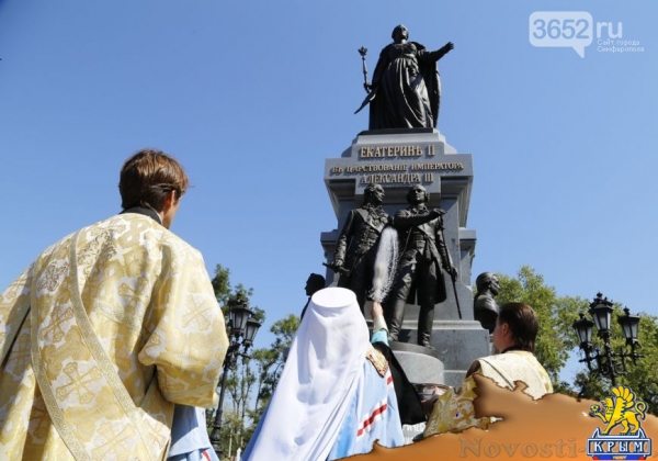 Установленный памятник императрице Екатерине II является символом восстановления исторической справедливости – Аксёнов (ФОТО) - «Симферополь»