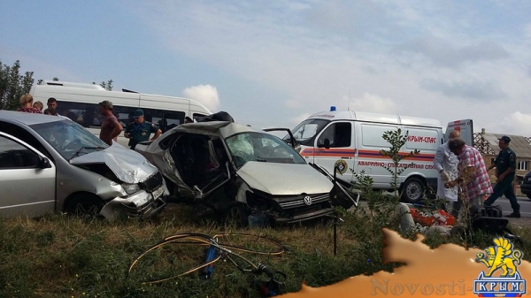 В страшном ДТП на трассе Керчь-Симферополь погиб ребенок - «Керчь» В страшном ДТП на трассе Керчь-Симферополь погиб ребенок - «Керчь»