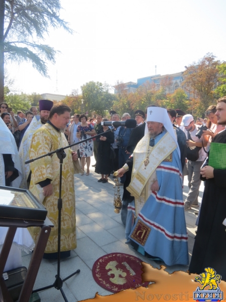 В День Преображения Господня в Симферополе торжественно открыли возрожденный памятник российской Императрице Екатерине Великой (ФОТО) - «Общество Крыма»