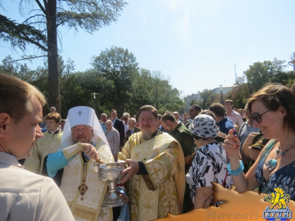 В День Преображения Господня в Симферополе торжественно открыли возрожденный памятник российской Императрице Екатерине Великой (ФОТО) - «Общество Крыма»