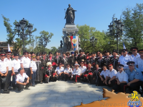 В День Преображения Господня в Симферополе торжественно открыли возрожденный памятник российской Императрице Екатерине Великой (ФОТО) - «Общество Крыма»