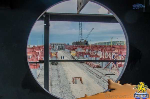 Строители приступили к сборке судоходных арок Крымского моста (ФОТО) - «Экономика Крыма»