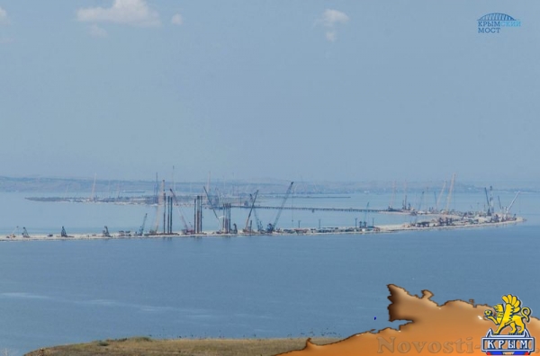 Строители приступили к сборке судоходных арок Крымского моста (ФОТО) - «Экономика Крыма»