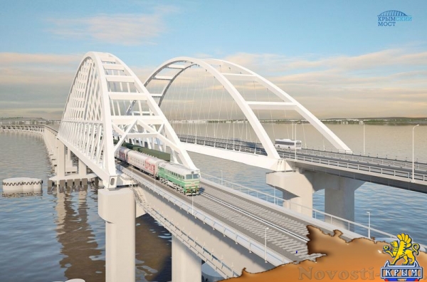 Строители приступили к сборке судоходных арок Крымского моста (ФОТО) - «Экономика Крыма»