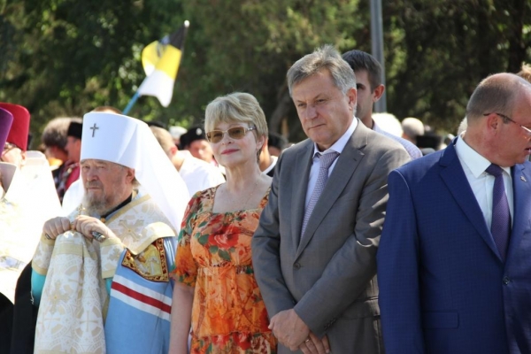 Людмила Лубина приняла участие в открытии памятника императрице Екатерине II в крымской столице - «Правам человека»