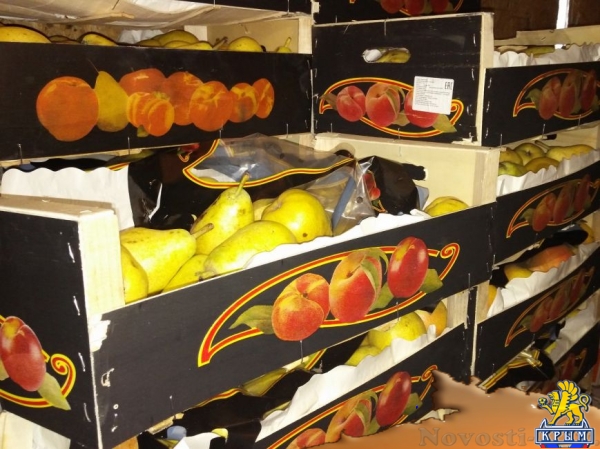 На рынке Симферополя обнаружено почти полтонны запрещенных груш (ФОТО) - «Симферополь»