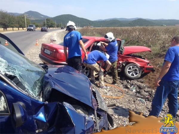 Трое детей госпитализированы после столкновения автомобилей на трассе Симферополь – Керчь в районе Грушевки (ФОТО) - «Спорт Крыма» Трое детей госпитализированы после столкновения автомобилей на трассе Симферополь – Керчь в районе Грушевки (ФОТО) - «Спорт Крыма»