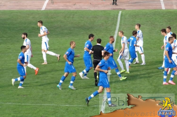 «Крымтеплица» разгромила «Евпаторию» в центральном матче второго тура чемпионата Премьер-лиги КФС (ФОТО) - «Культура Крыма»