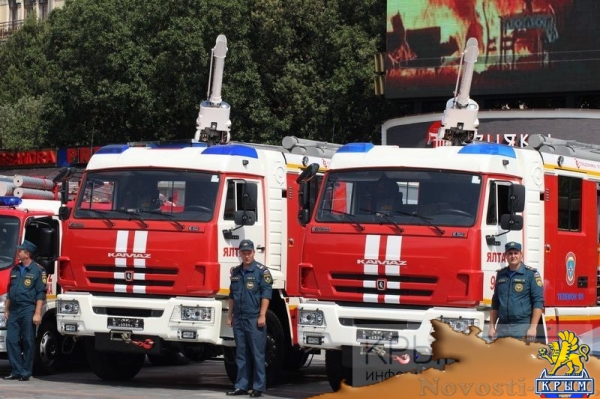 Пожарно-спасательные подразделения ЮБК получили новую технику и экипировку на 300 млн руб (ФОТО) - «Спорт Крыма»