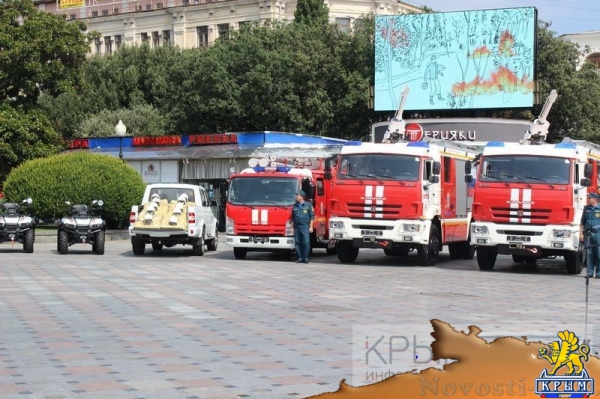 Пожарно-спасательные подразделения ЮБК получили новую технику и экипировку на 300 млн руб (ФОТО) - «Спорт Крыма»