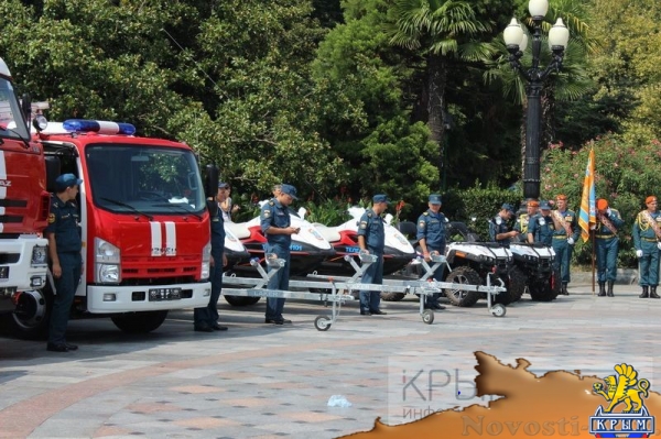 Пожарно-спасательные подразделения ЮБК получили новую технику и экипировку на 300 млн руб (ФОТО) - «Спорт Крыма»