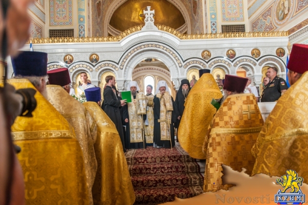 Святой русский адмирал Федор Ушаков вернулся в Севастополь на матросских плечах (ФОТОРЕПОРТАЖ) - «Общество Крыма»