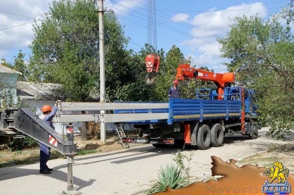 В Опасном началась полная замена электросетей - «Керчь»