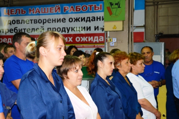 Людмила Лубина посетила завод «Фиолент» - «Правам человека» Людмила Лубина посетила завод «Фиолент» - «Правам человека»
