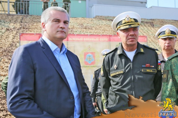 Аксёнов посетил стратегические командно-штабные учения «Кавказ-2016» (ФОТО) - «Симферополь»