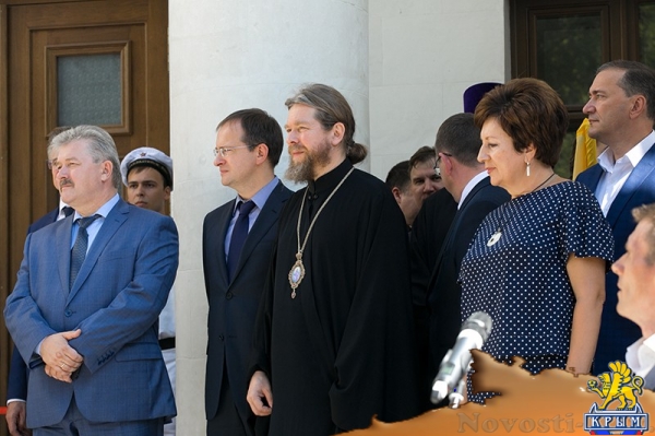 Кандидат в депутаты Госдумы Белик встретился с министром культуры РФ Мединским в Севастополе - «Общество Крыма»