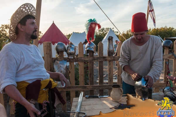 На Федюхиных высотах сошлись римские легионеры, русские дружинники и советские воины с БРМД (ФОТОРЕПОРТАЖ) - «Общество Крыма»