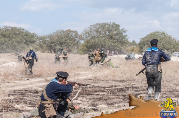В финале военно-исторического фестиваля на Федюхиных высотах показали оборону и освобождение Севастополя (ФОТОРЕПОРТАЖ) - «Общество Крыма» В финале военно-исторического фестиваля на Федюхиных высотах показали оборону и освобождение Севастополя (ФОТОРЕПОРТАЖ) - «Общество Крыма»