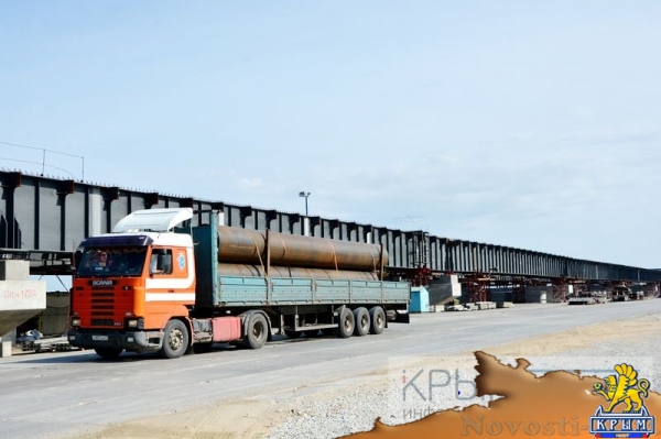 Крымский мост шагнул в море (ФОТО) - «Культура Крыма»